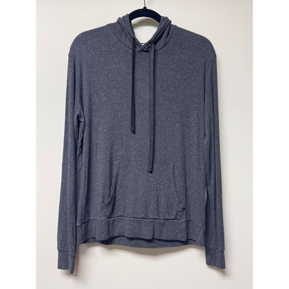 JOAH BROWN Charcoal Bungalow Hoodie, Pouch Pocket, One Size